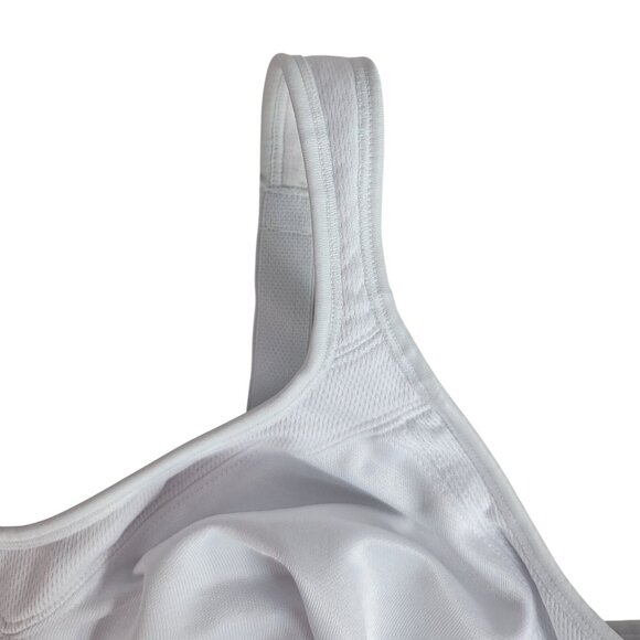 Playtex 18 Hour Wirefree Bra White 44DD Active Breathable Comfort Straps #4159 - Picture 4 of 9